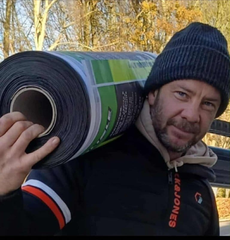 Dakwerker Wesley Meuleman uit Lokeren